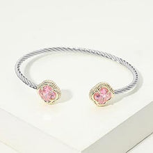 Load image into Gallery viewer, CLOVER STONE CUFF MX 2285 - Flawless Story Boutique