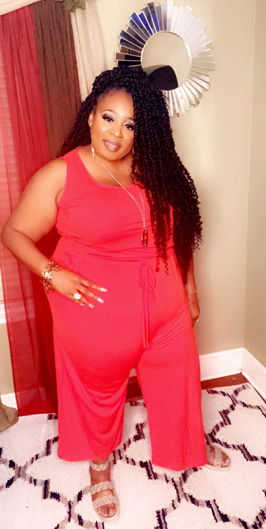 Red Pepper Jumpsuit - Flawless Story Boutique