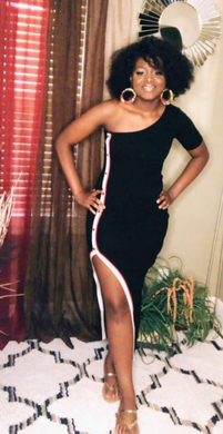 ONE VIBE DRESS (BLACK) - Flawless Story Boutique